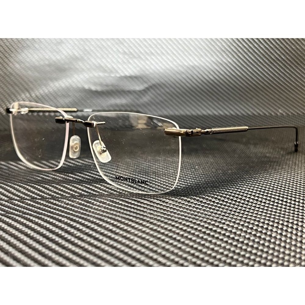 Mont Blanc Men 58mm Eyeglasses